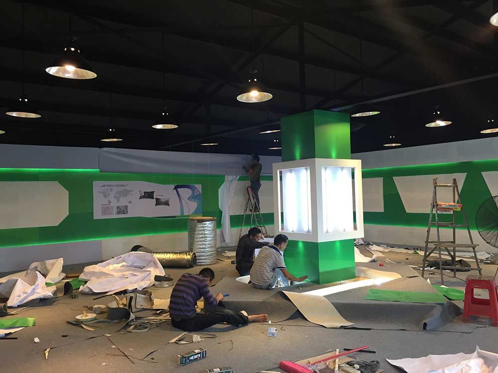 湖南松本投资控股有限公司展厅项目工程