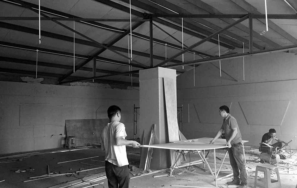 湖南松本投资控股有限公司展厅项目工程