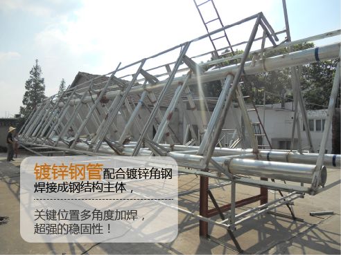 17米高三面立牌如何制作安装？