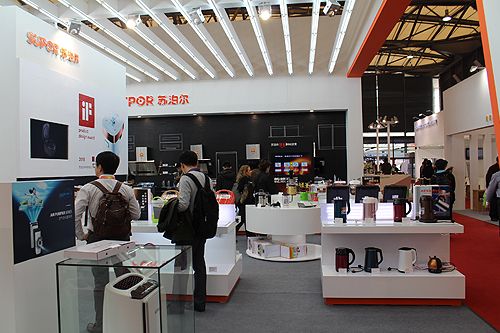 苏泊尔展台搭建展览设计成品展示