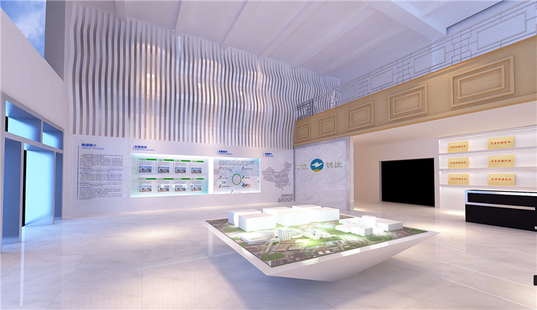 环保企业展览展厅设计