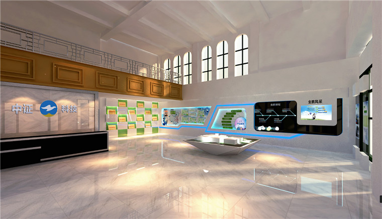 环保企业展览展厅设计